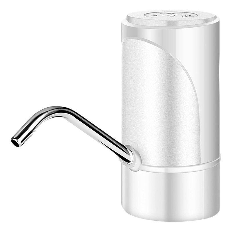 Bærbar usb vandpumpe husholdnings drikkevand dispenser ligent elektrisk absorber til køkken hjemmekontor: Hvid