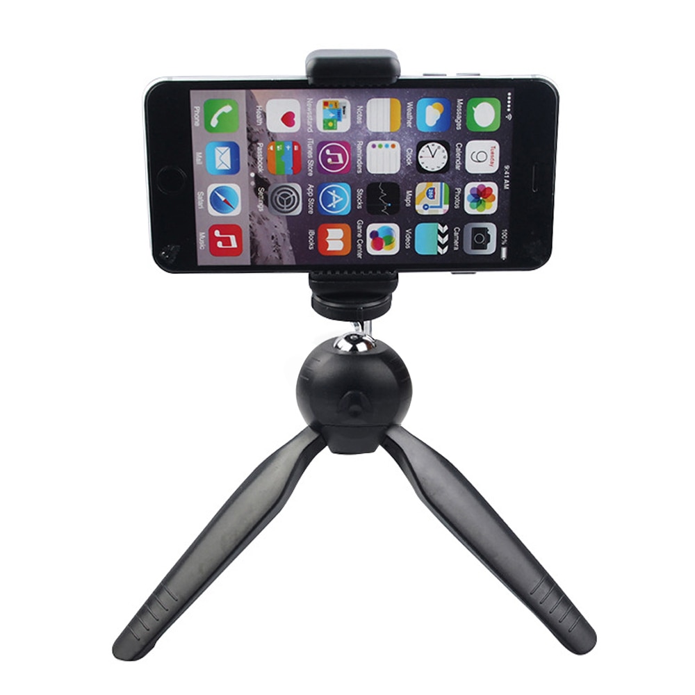 Mini tripod mobile phone stand desktop stand compact travel available compatible smartphone small camera selfie stick: Default Title