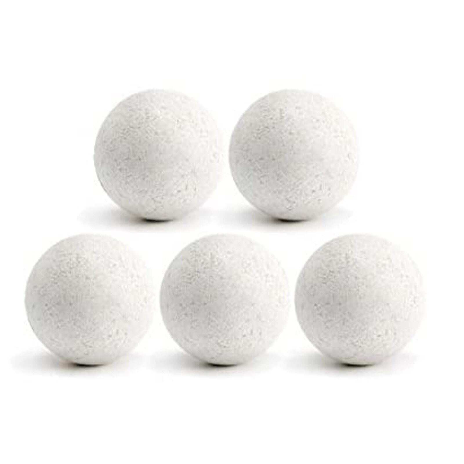 25# Table Football Table White Plastic Frosted Football Cork Table Top Ball Table Soccer Table Ball Solid Plastic Football Balls