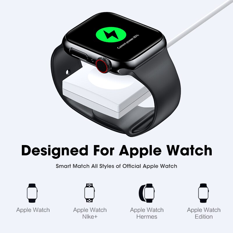 Cargador de reloj para Apple Watch, Cable de carga magnético Universal portátil, adecuado para iWatch Series 7/6/SE/5/4/3/2/1