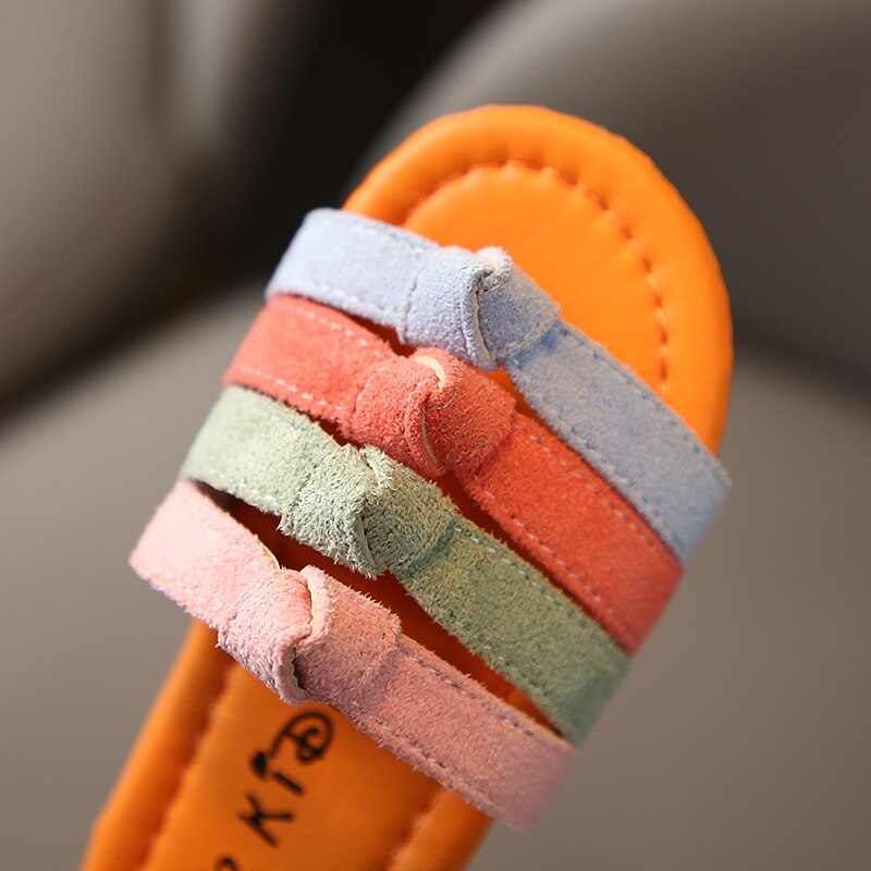 Children Slippers Cute Cartoon Boys Slippers Non-slip Home Flip Flops Outdoor Casual Sandal Girls Slippers Kids Shoes Summer