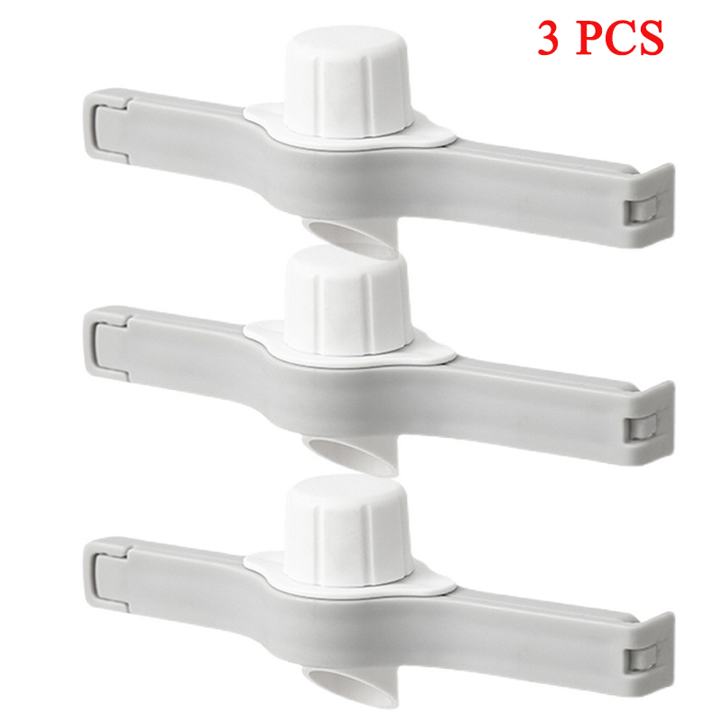 Schraube Kappe Abdichtung Clip Gewürz Tasche Milch Pulver Salz Tasche Abdichtung Clip Snack Lebensmittel Erhaltung Clip Gadget Küche Zubehör: Licht Grün
