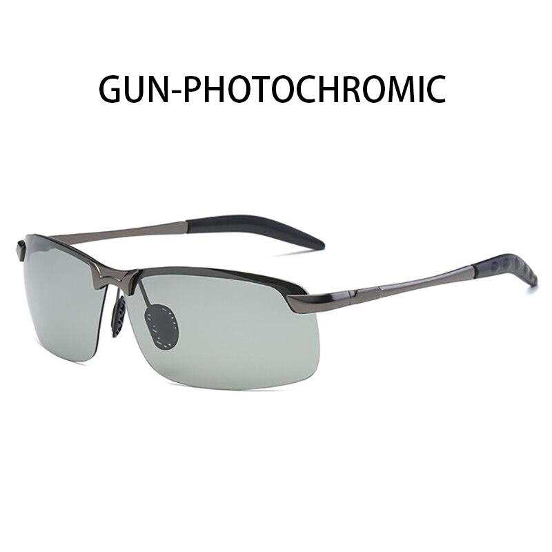 Color Changing Sunglasses Men Polarized Chameleon Glasses Men Driving Sunglasses Day And Night Vision Driver Goggles uv400: DISCOLOR-1
