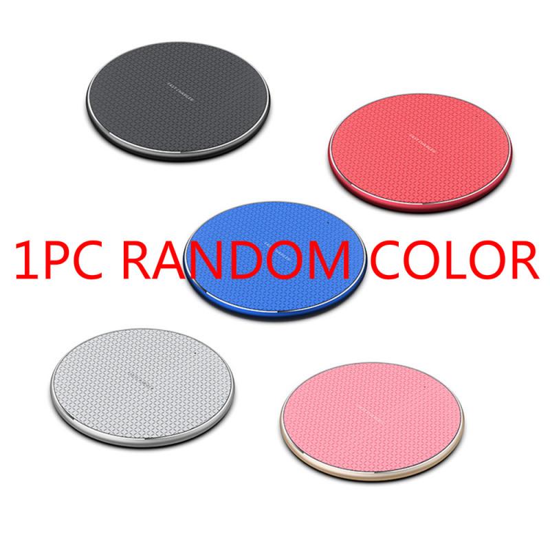 10W Wireless Charger Wireless Charging Pad Induction WIFI Charger For IPhone Samsung Xiaomi Accessories For Mobile Phone TXTB: 1PC RANDOM COLOR