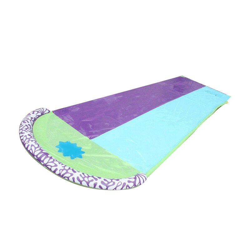 Children's Lawn Game Double Waterslide Water Spray Mat Outdoor Water Sports Toys Amusement Facilities