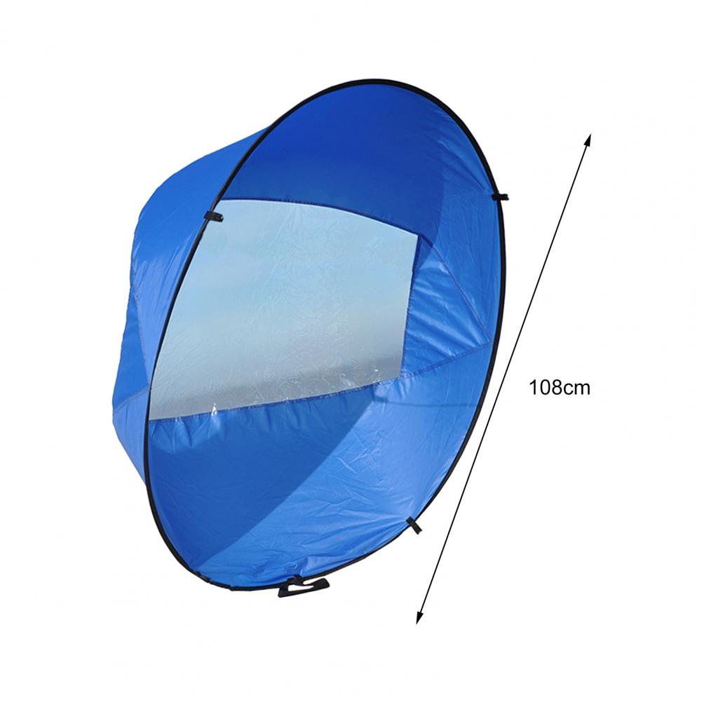 Wind Sail with Clear Window Perfect Protection Foldable Ultralight Summer Surfing Downwind Sail for Kayaking