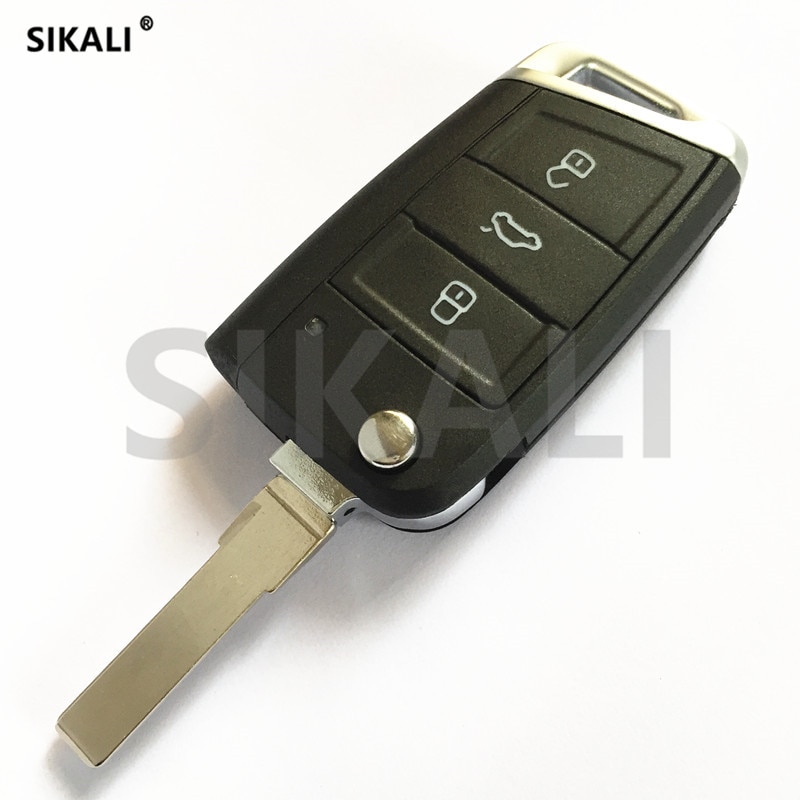 SIKALI Remote Key 434MHz for VW/VOLKSWAGEN Golf 7 MK7 Touran Polo Tiguan without Keyless-go