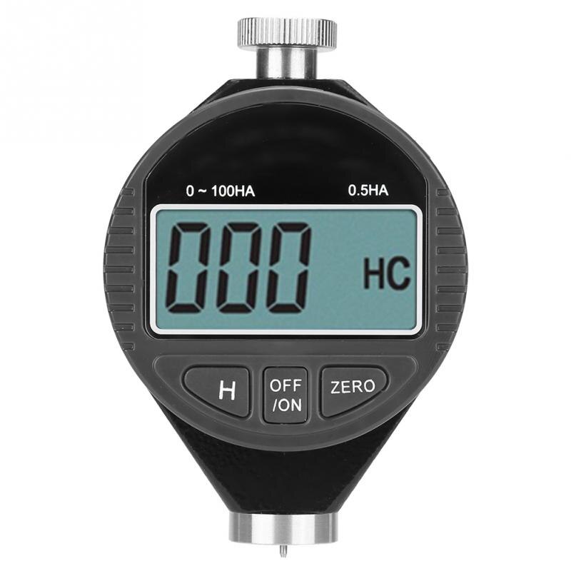 Digital 100HD A Durometer Shore Rubber Hardness Tester LCD Display Meter With Box