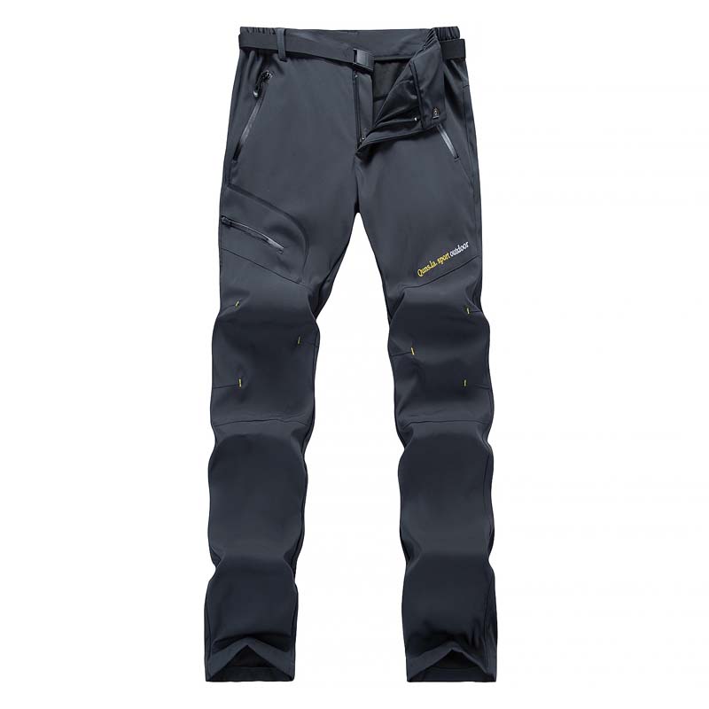 NUONEKO Women's Outdoor Hiking Pants Summer Autumn Sports Breathable Waterproof Mountain Climbing Camping Trekking Trousers PN57: Dark Gray / Asian Size XL