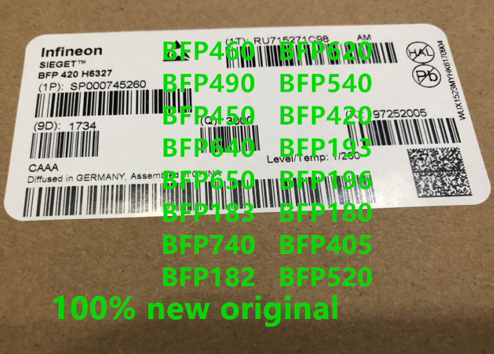 50PCS BFP460 BFP620 BFP490 BFP540 BFP450 BFP420 BFP640 BFP193 BFP650 BFP196 BFP183 BFP180 BFP740 BFP405 BFP182 BFP520