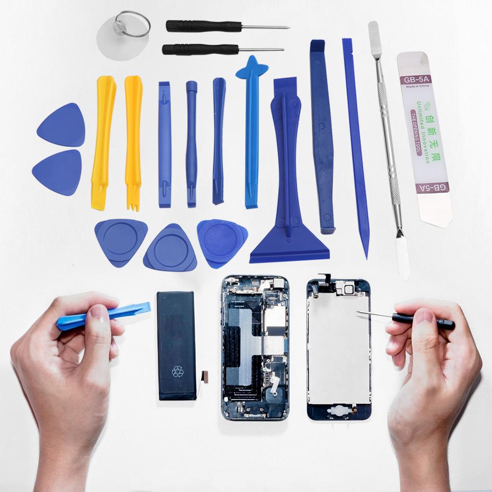 19pcs/Set Spudger Pry Cell Phones Opening Screwdriver Repair Tool Kits Disassemble Hand Tool Set for iphone Samsung Sony