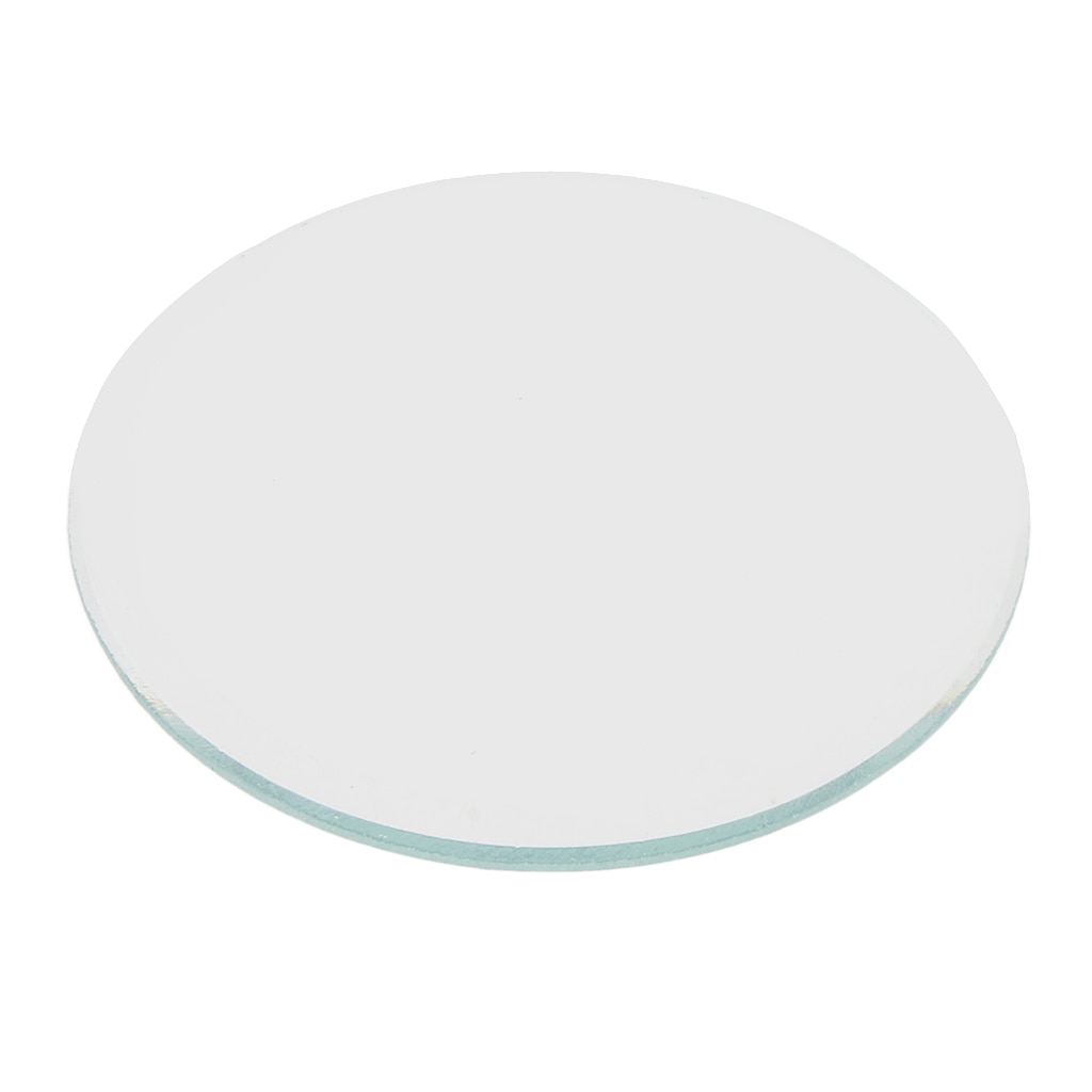 10 Pieces Replacement 1mm Thick Flat Watch Crystal Mineral Glass Clear 40.5-45mm Diameter Assorted Size