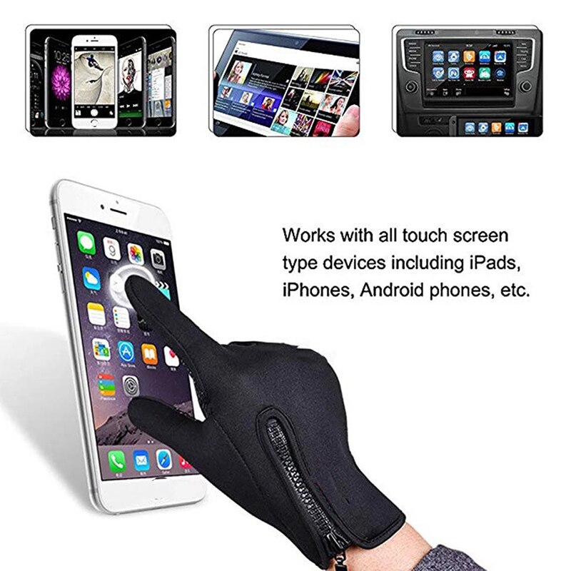 Waterdichte Winter Warme Handschoenen Sneeuw Ski Handschoenen Snowboard Handschoenen Motorrijden Winter Touchscreen Handschoenen