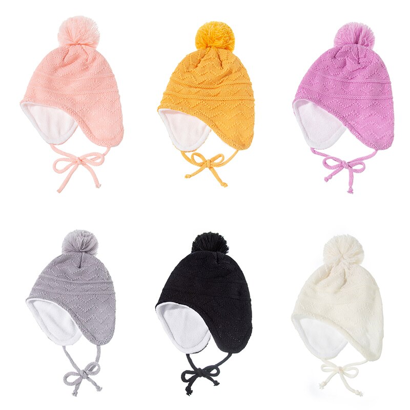 Gants en cachemire pour enfants de 1 à 3 ans, ensemble deux pièces en velours pour garçons et filles de 4 à 6 ans
