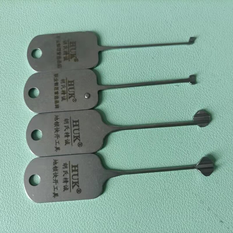 Przyrząd robić otwierania zamków narzędzie HUK OUTRUNNER 2w1 zestaw ślusarski praktyka narzędzia robić naprawy ślusarzy