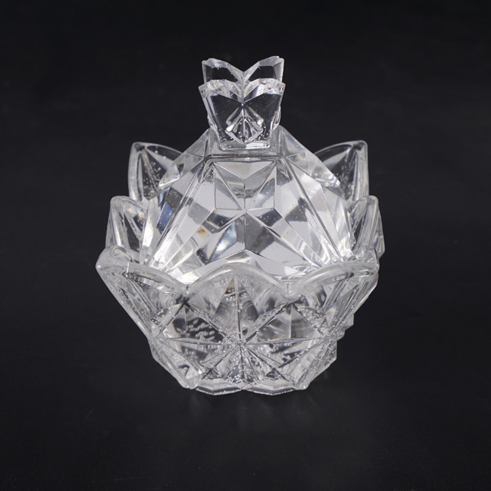 Cristal kasse gennemsigtig silikone skimmel harpiks dekorative håndværk diy pyramide diamant opbevaringsboks epoxy harpiks forme til smykker
