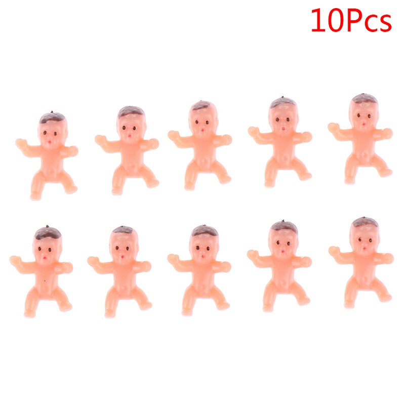 , 10/20/60 Uds., 1 pulgada, Mini juguetes de plástico para bebés: 10pcs