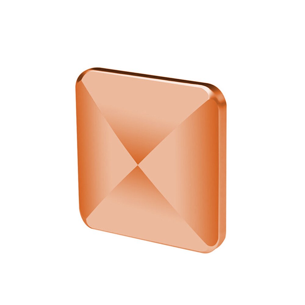 Artefact Vingertoppen Kinetische Vaardigheid Speelgoed Anti-Stress Desktop Flip Speelgoed Verslavend Uitdagingen Volwassen Pocket Vingertop Speelgoed: orange square