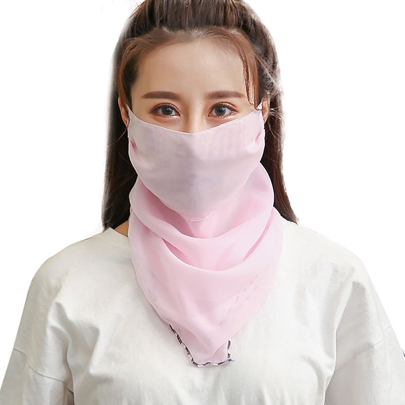 Outdoor Half Gezichtsmasker Dubbelzijdig Winddicht stofdicht Zonnescherm Hals Cover Protector Maskers Sjaal: A4