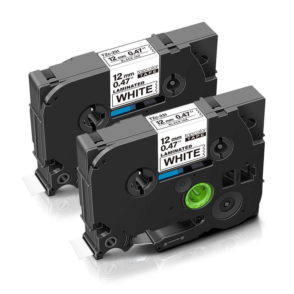 Protection Case for Brother PT-H110 Label Maker Hard Case tz-231 TZ Tape Printer Bag PT-E100 PT-H100 H110 Package Box EVA Case: 2PK TZ-231 Tapes