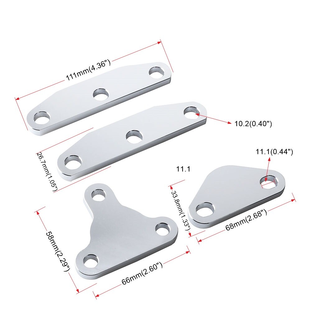 1 Set For Egr Smog Delete Exhaust Intake Block Off Plate Kit Aluminum Alloy For Toyota 20r 22r 22re &amp; 22ret Engine Accessories