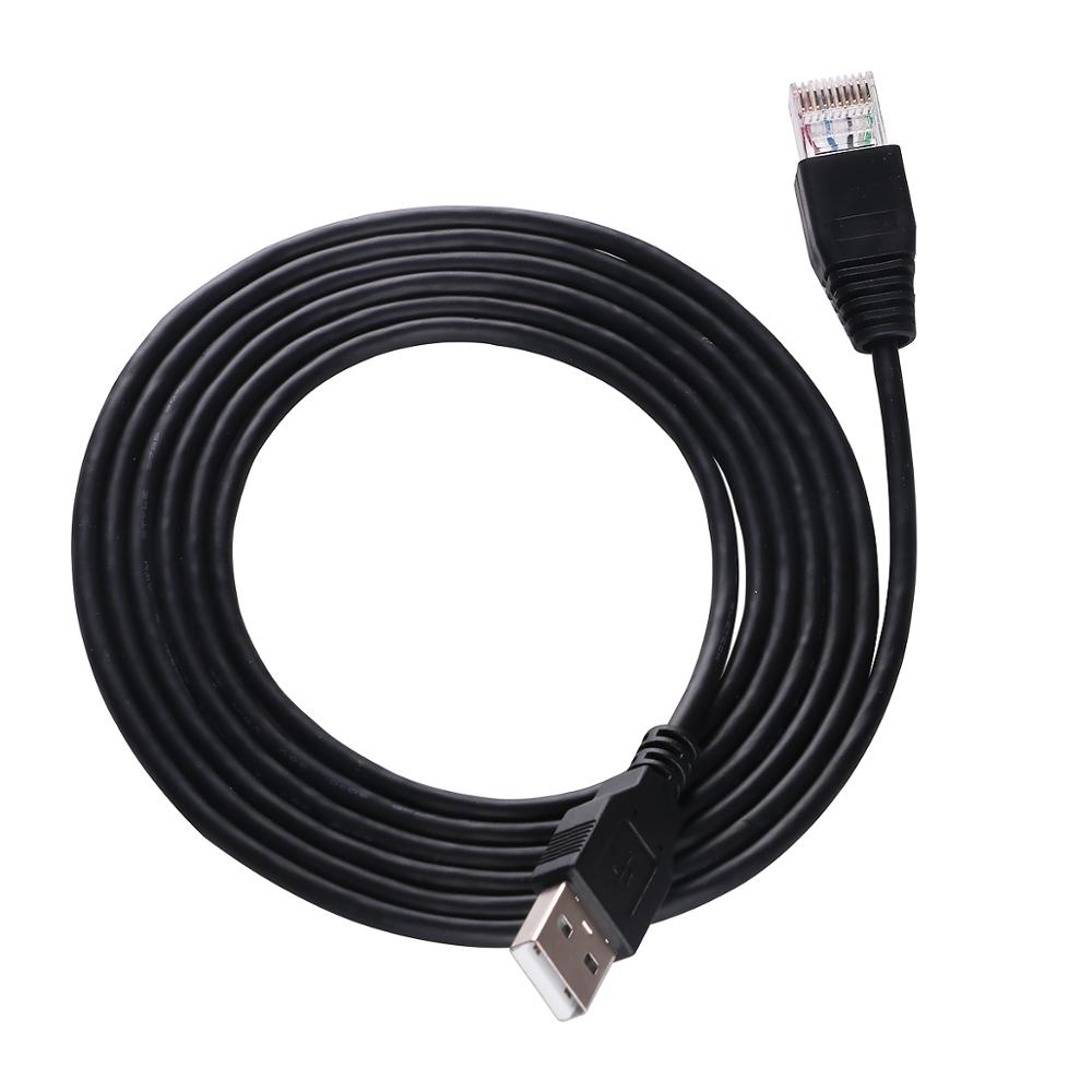 USB to RJ50 Console Cable AP9827 Cable for APC Smart UPS 940-0127B 940-127C 940-0127E with Molded Strain Relief Boot