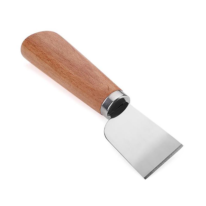 Märke bok trä färg handtag skarpt läder pyssel kniv, läder skärande handarbetsverktyg