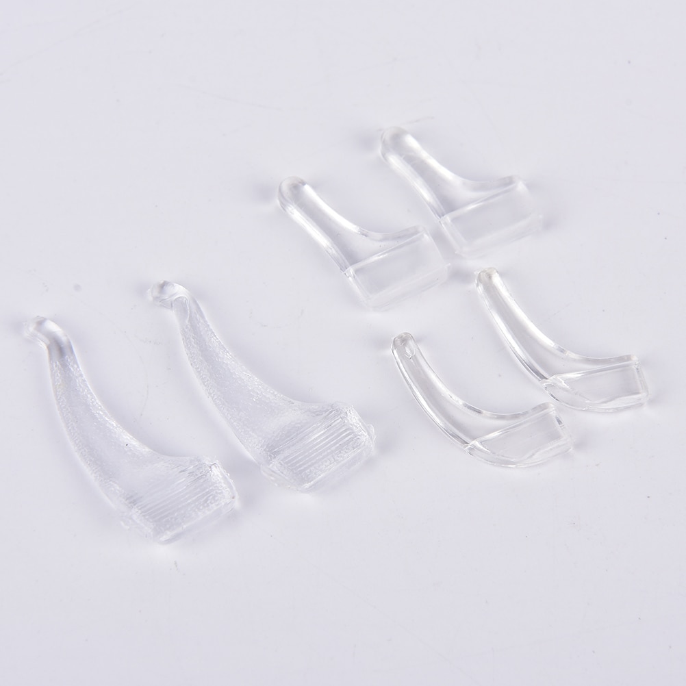 10 Pairs zachte transparante Anti Slip siliconen oor haken tempel tip houder bril accessoires