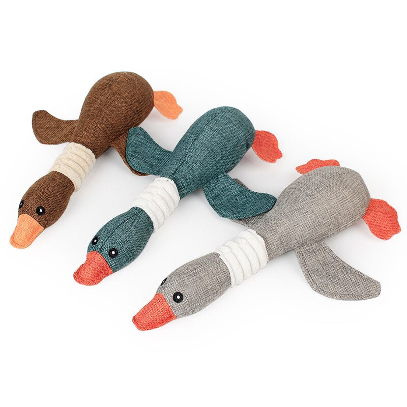 1 Pc 31 Cm Lange Duurzaam Grote Hond Speelgoed Bijten Slip Denim Linnen Hond Puppy Chew Speelgoed: Default Title