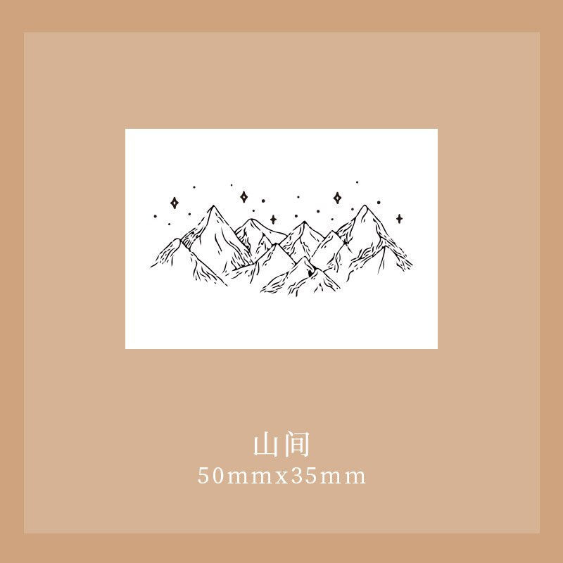 Tampon décoratif avec séries langue forestière, sceau végétal transparent en acrylique, pour papeterie scrapbooking, timbres standard artisanaux, bricolage: 6