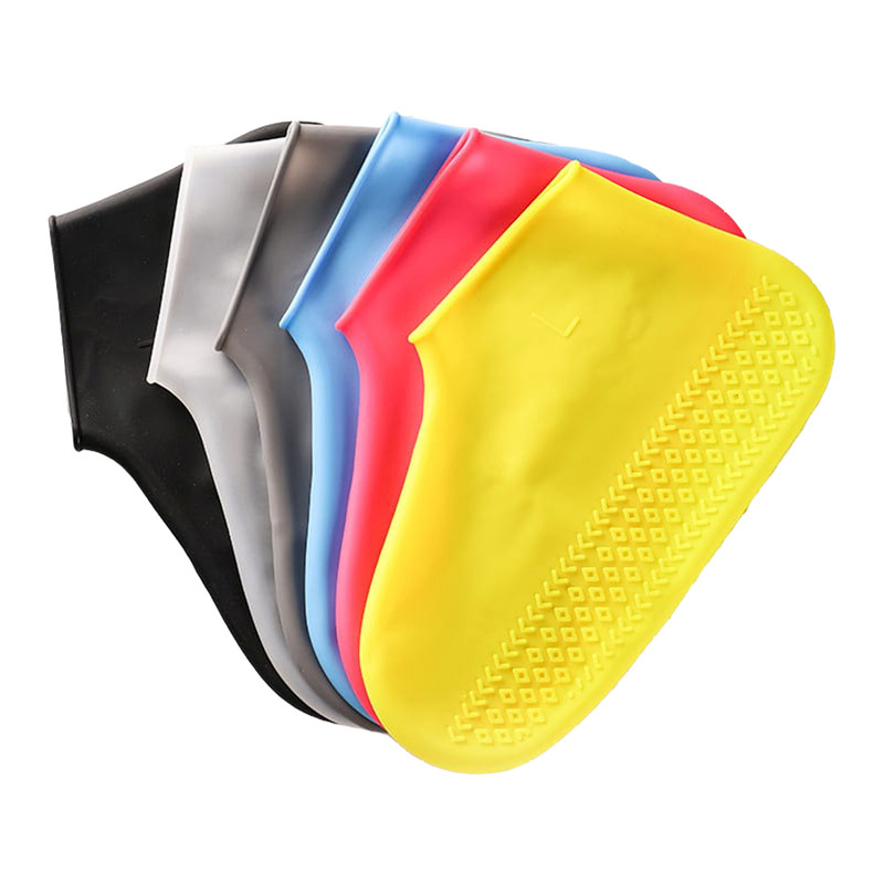Shoe Cover Silicone Anti-Shoe Cover Water Unisex Shoe Cover Non-Slip and Durable Rain Shoes Cover (S/M/L)