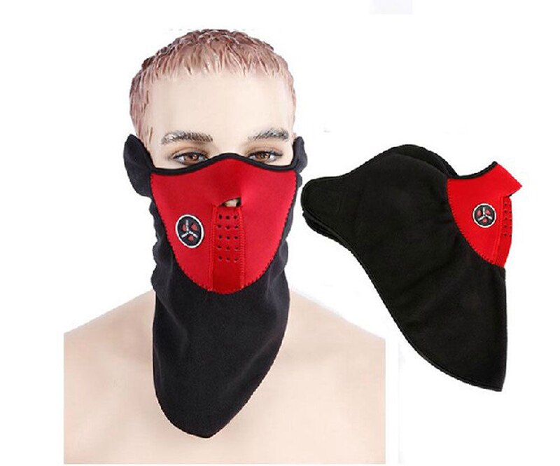 3- in -1 warme winter skimuts fiets gezichtsmasker pet fleece masker fietsen motorsport snowboard fiets gezichtsmasker sjaal