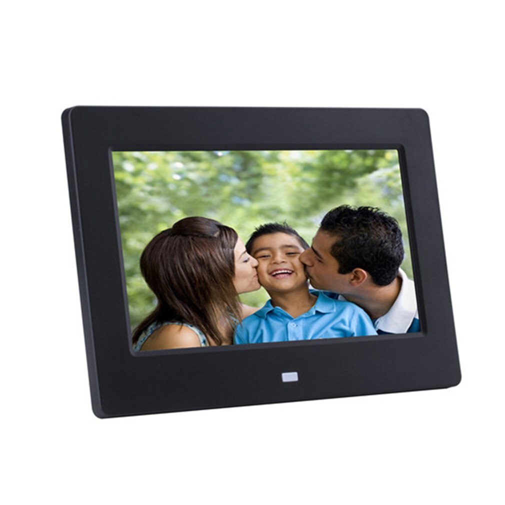 8 Inch Digitale Fotolijst X08E-Digitale Fotolijst Met IPS Display Bewegingssensor USB en Sd-kaart Slots afstandsbediening: Black