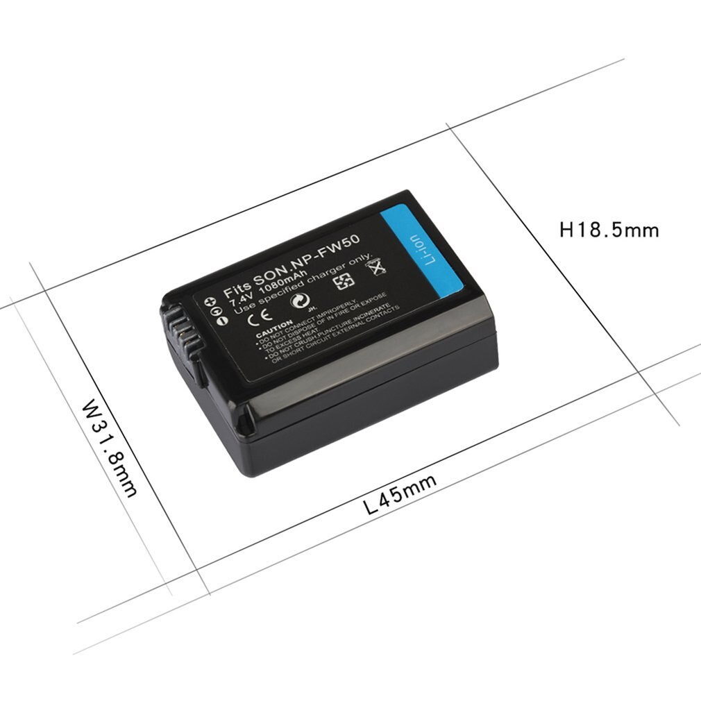 Lot de 2 batteries -3a appareil -3d numérique 1080 mah + chargeur lcd + câble usb pour -5 3