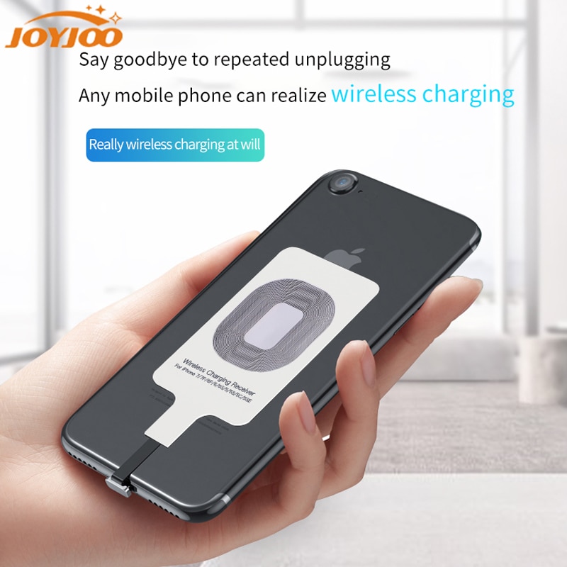 Receptor de carga inalámbrica Qi para cargador de coche, tableta portátil Micro para iPhone 6s 7 8 Plus SE, Universal