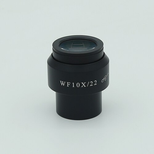 1PCS Stereo Microscope WF10X 22 mm 23mm 24mm Wide Angle Eyepiece Diopter Adjustable with Eyeguards 30mm Diameter: WF10X-22