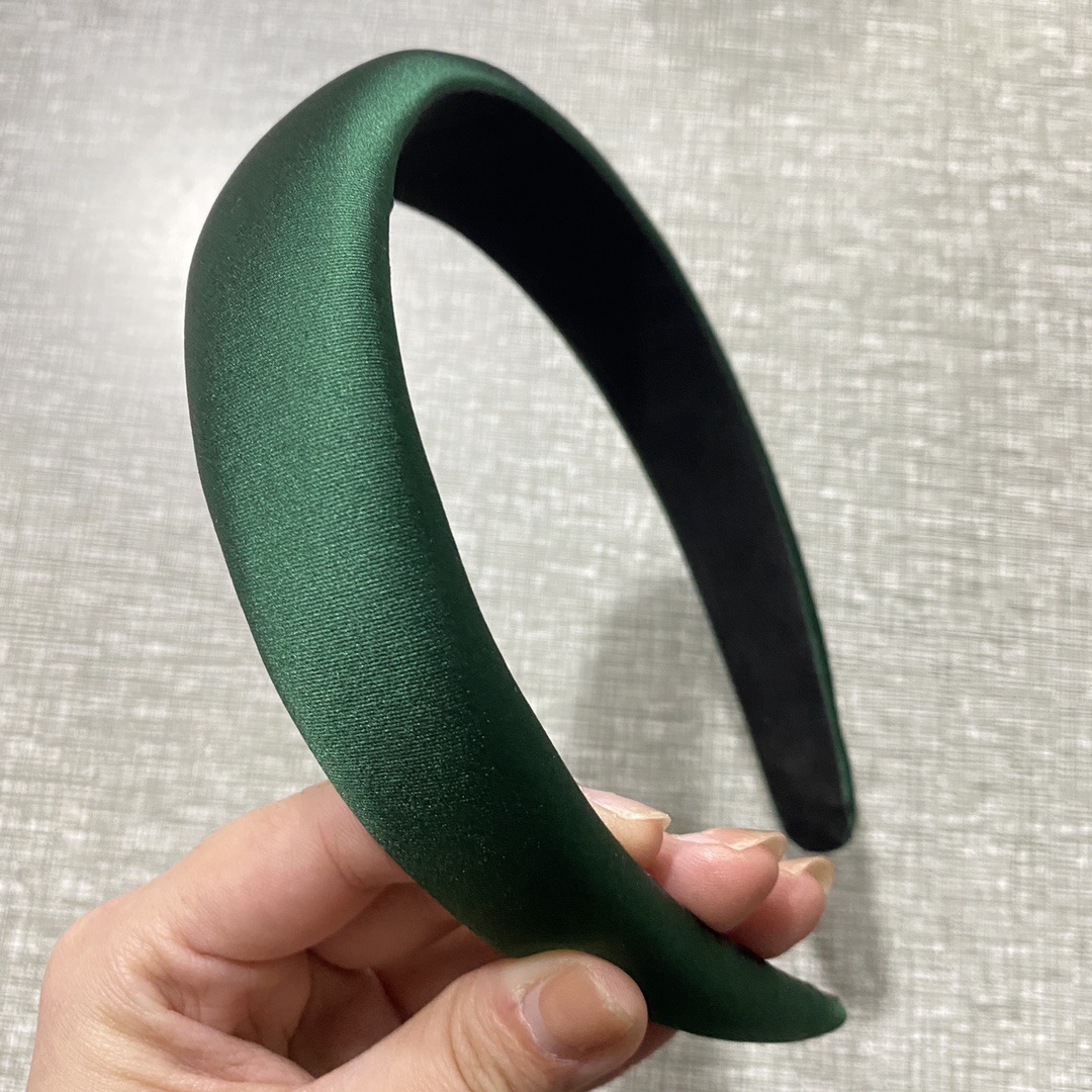 100% faixas de cabelo de seda amoreira esponja aros de cabelo para mulheres impressão geométrica melhores acessórios de cabelo moda artesanal: CINZA