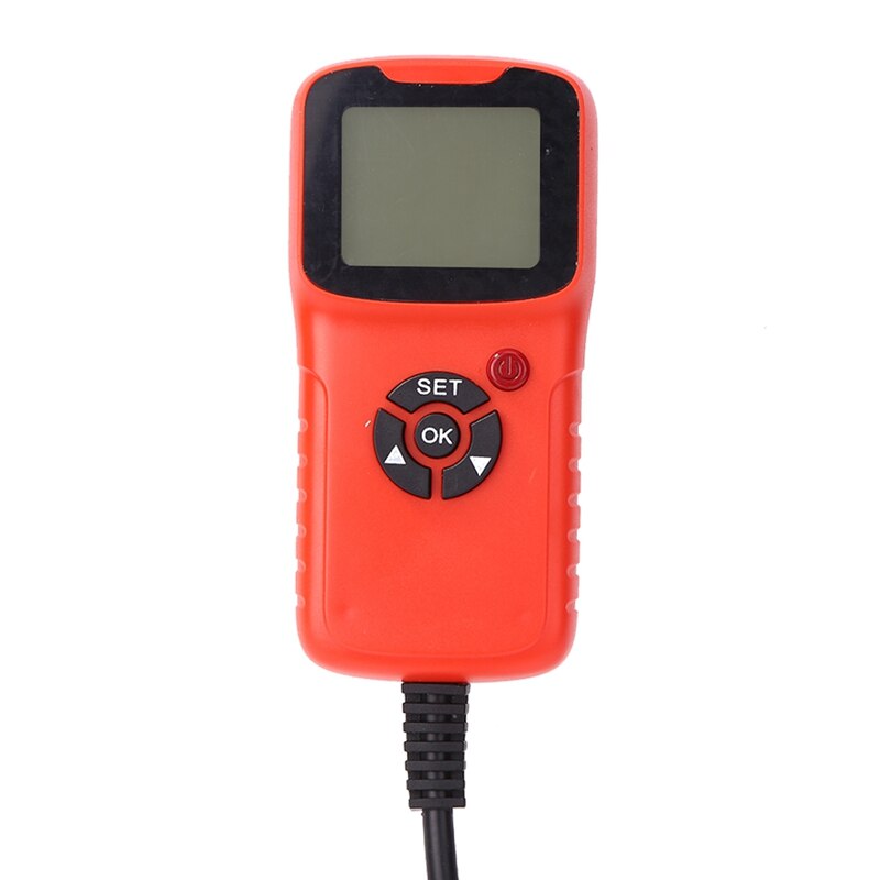 12V Car Battery Tester Vehicle Car LCD Battery Test Analyzer Auto System Analyzer Voltage Ohm CCa Test Diagnostic Tools: Default Title