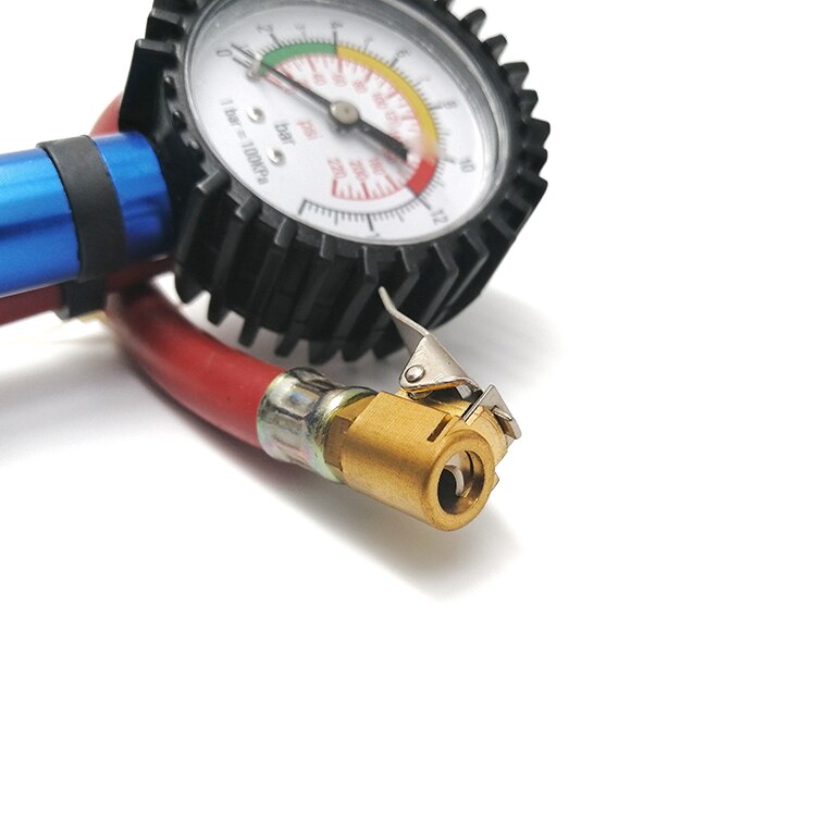master pressure tire inflator gauge with 300cm rubber hose