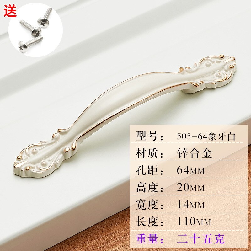 10Pcs Deurklink Garderobemeubilair Handvat Moderne Minimalistische Lade Kast Deur Antieke Kast Deur Kleine Handvat Enkel Gat: 3