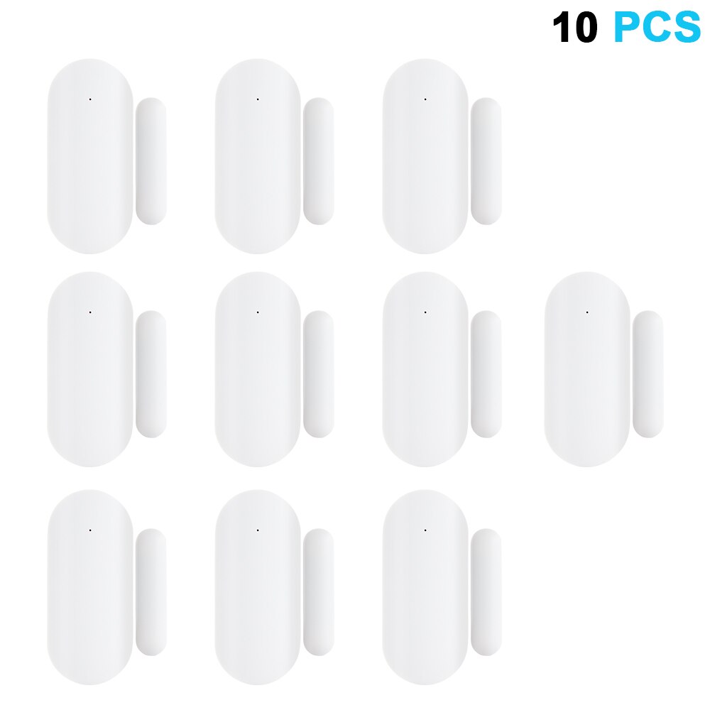 433MHz Door Window Alarm Sensor Wireless Magnetic Switch Contact Detector Signaling for Intruder Security Alarm System