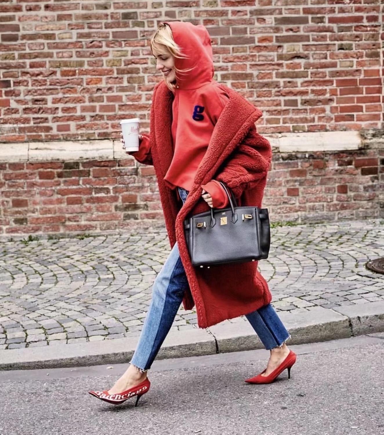 Abrigo largo de piel sintética con cuello con muescas para mujer, Chaqueta larga mullida de borreguito, ropa para mantener el calor, color púrpura, para invierno