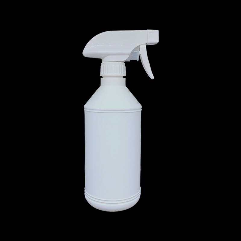 10pcs 500ML White Vacuum Plastic Pump Spray Bottles Cleaner spray bottle oil pollution clean bottle Household Gardening Tools