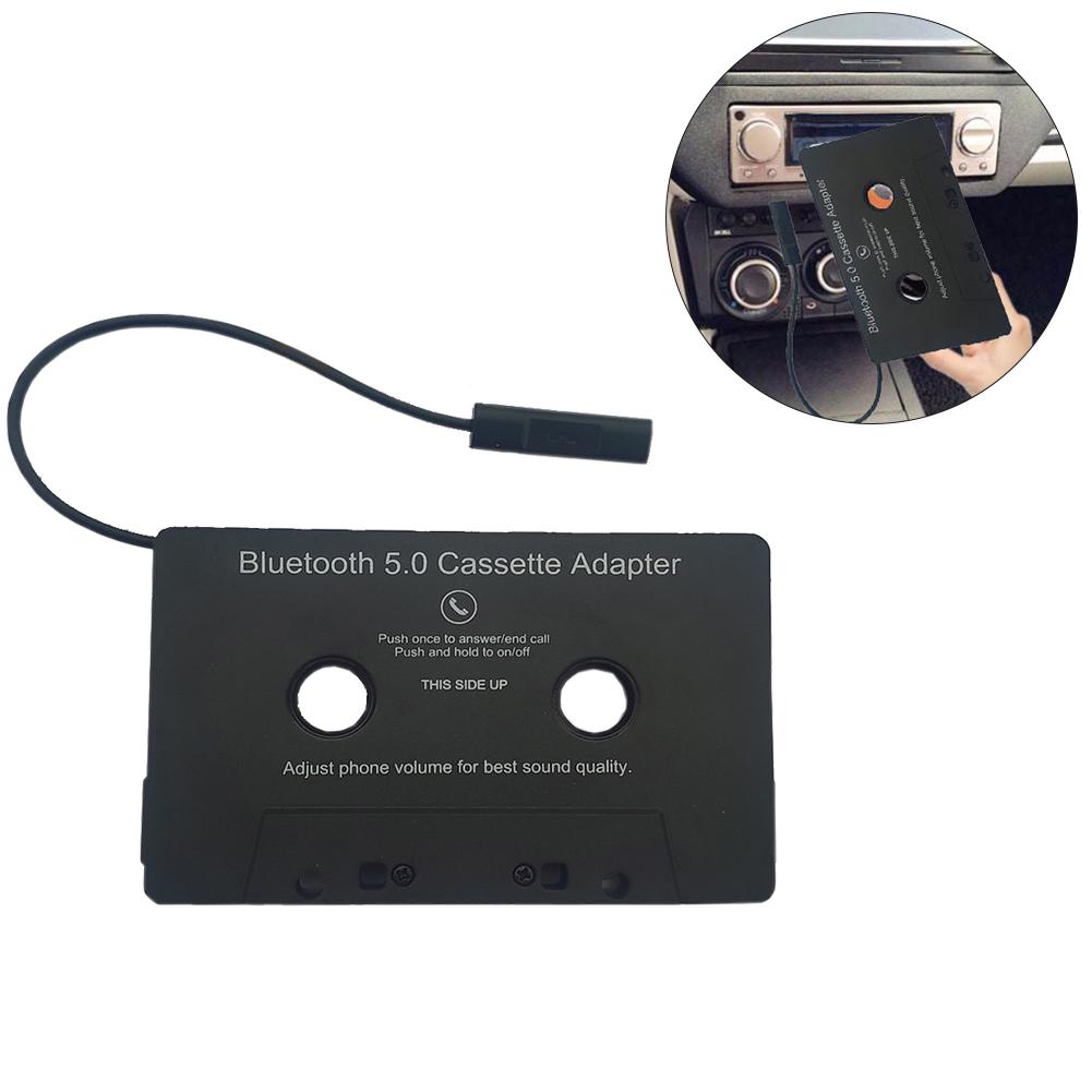 Lecteur de bande universel voiture Bluetooth Audio Cassette à Aux adaptateur pour Smartphones Cassette adaptateur pour voiture intégré batterie