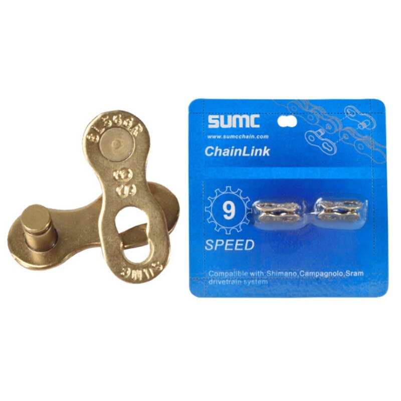 MTB Road Bike Bicycle Chain Quick Release Buckle Chain Buckles Speed Quick Release Buckle 6-12 Speed Disassembly Quickly Buckle: Brown