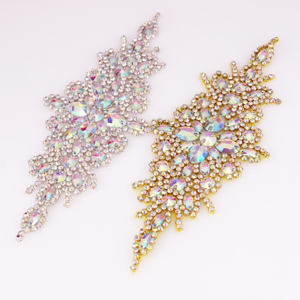 Hox Fix Iron On Rhinestone Applicaties Voor Wedding Riem Schoenen Jasje Sieraden Diy Naaien Op Strass Applicaties Bridal Accessoires