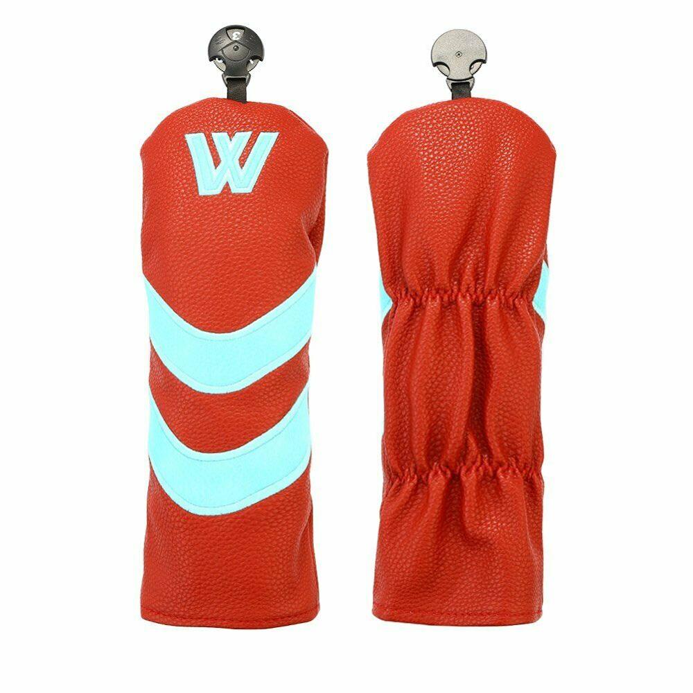 4PCS Golf Wood Club Head Covers Driver Fairway Woods Hybrid Headcovers UT Club Headcovers For TM SC OB