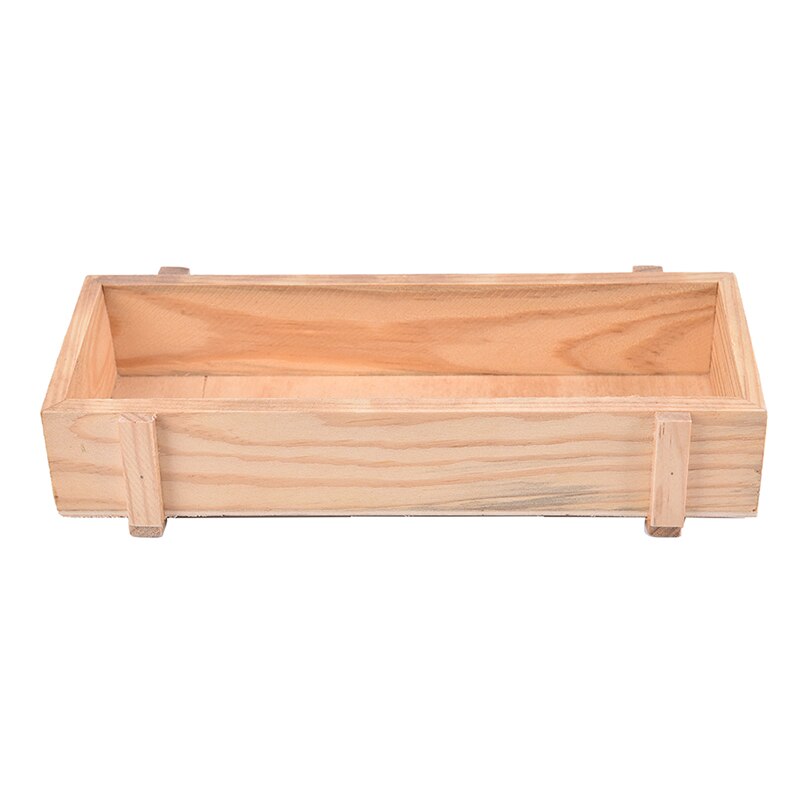 Retro Jewelry Box Desktop Natural Wood Clamshell Storage Hand Decoration Wooden Box Postcard Storage Box: D