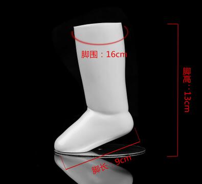 13*9cm dukkesko sokker plast barneføtter 5-10 måneders ben fot utstillingsdukke utmerket å vise sokker, ett stykke ,m00537d