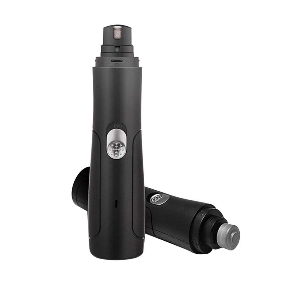 Máquina pulidora automática de lima de uñas para mascotas, herramienta recortadora para manicura y pedicura: black